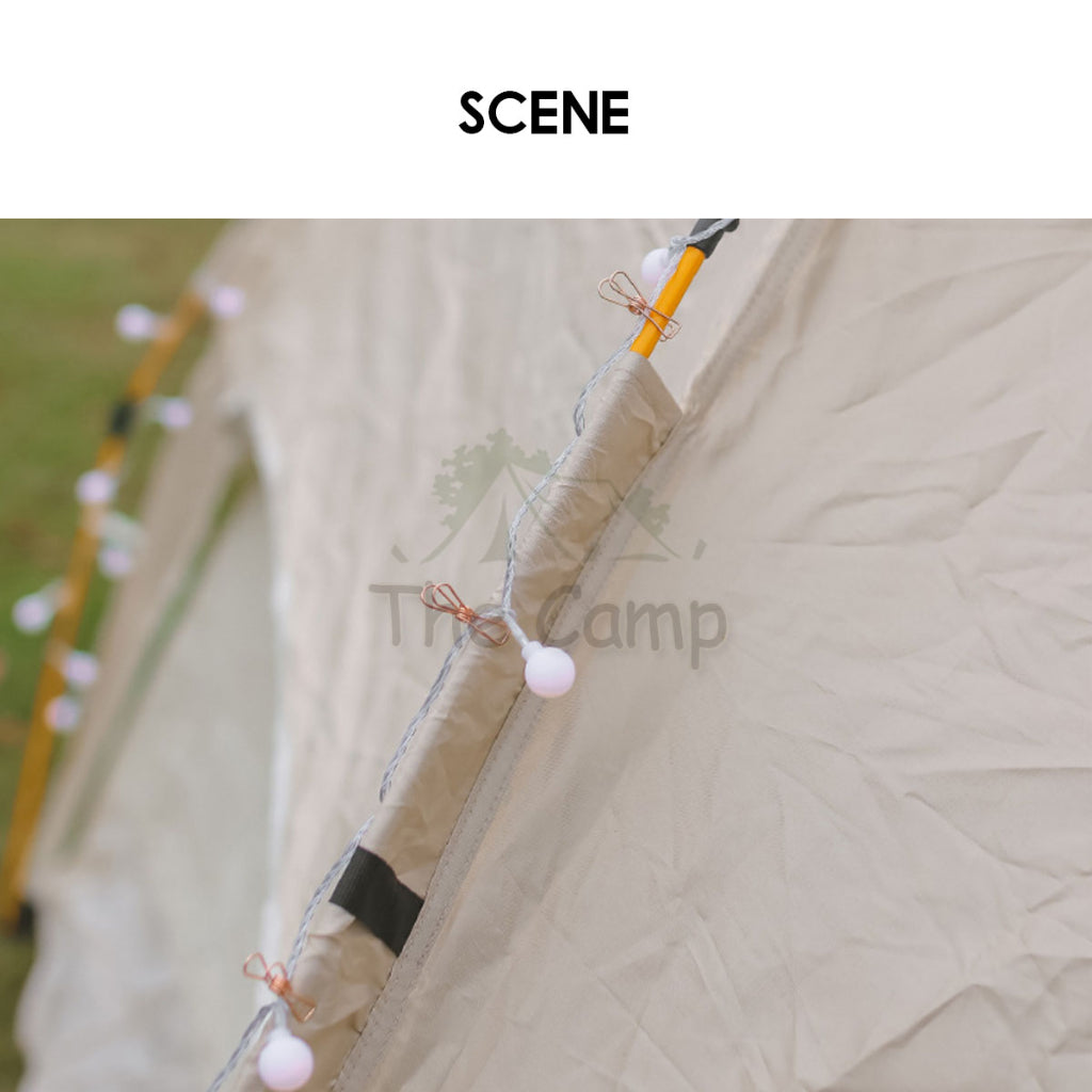 Fairy Light Clip Outdoor LED Bulb Ball String USB Battery Camping Wedding Decoration Xmas Weatherproof
