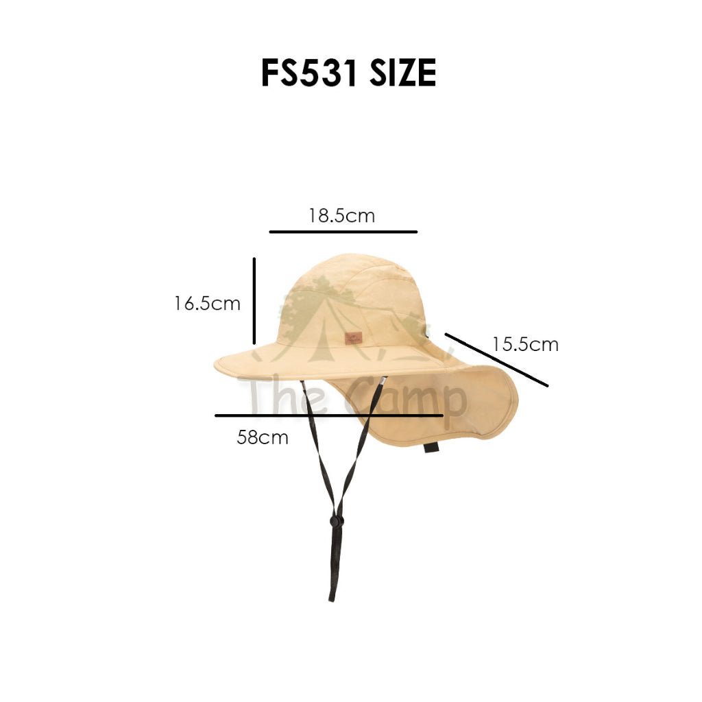 Naturehike Fisherman Hat Camping Outdoors Folding Shawl Breathable Cap Hats Chair Double Visor MZ014 FS531