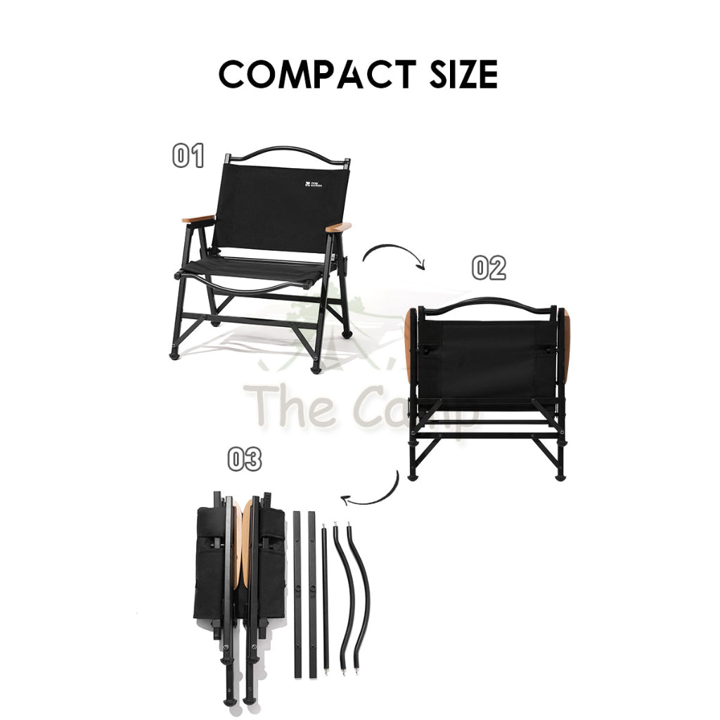Mobi Garden Detachable Kermit Folding Chair Camping Outdoor Portable Aluminium Lightweight NX22665015 NX22665016