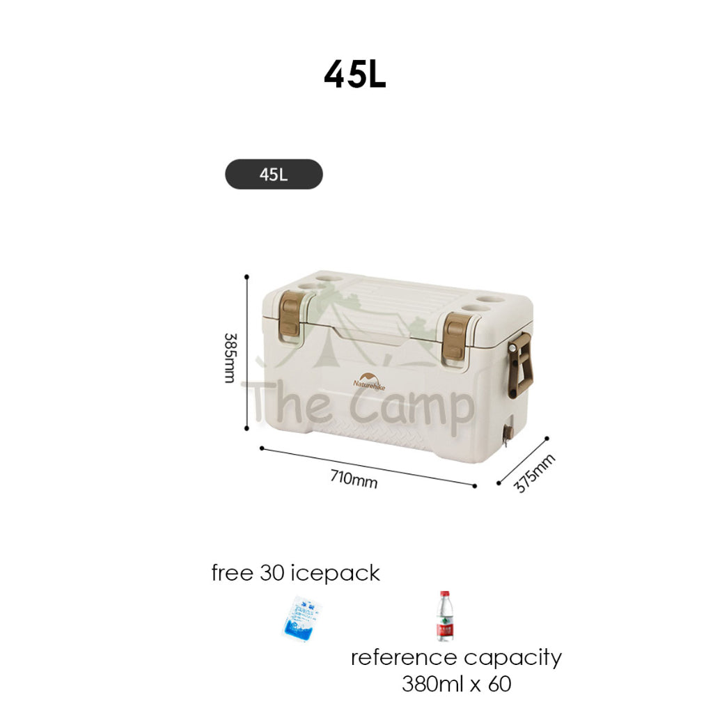 Naturehike Portable LX Cooler Box Ice Box Camping Outdoor Picnic Refrigerator 72 hours  32L 45L Freezer CNH22CJ10001