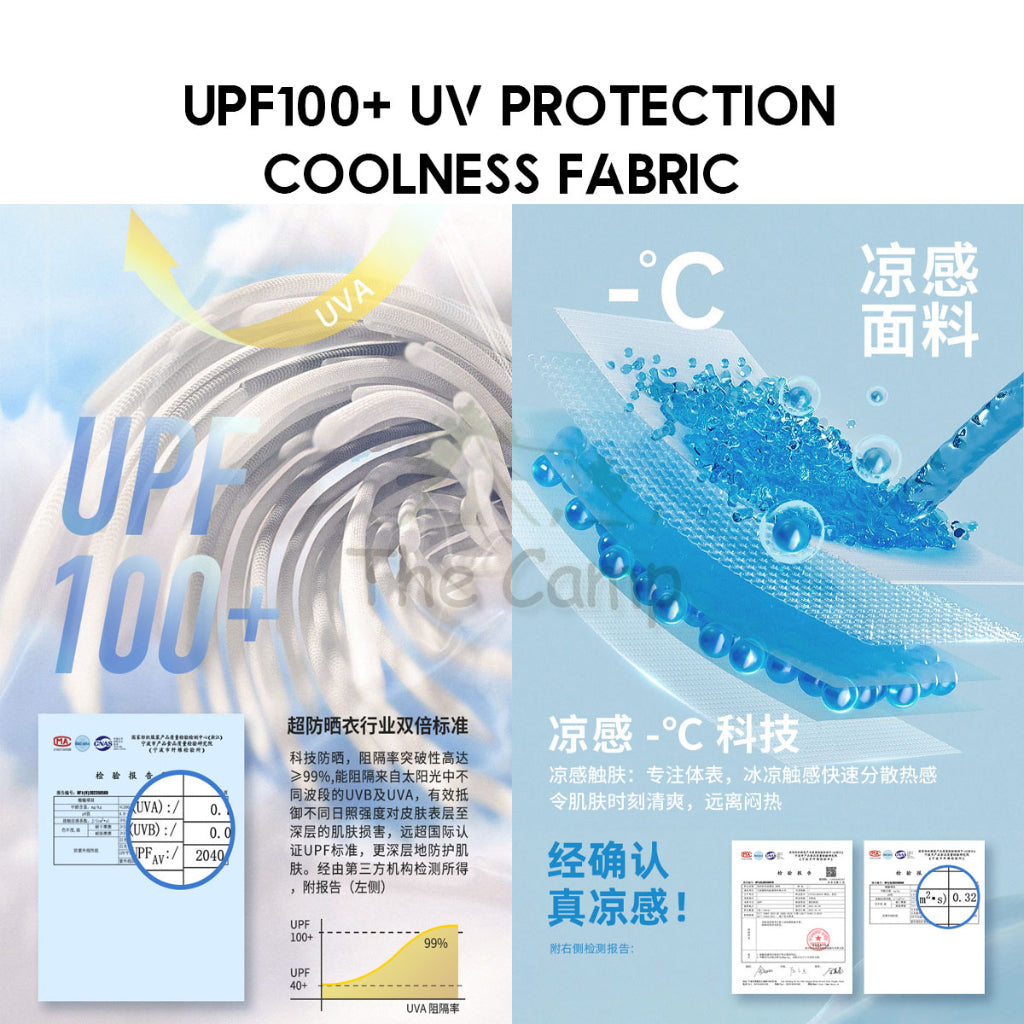 Naturehike UV Protection Jacket Cool Long Sleeved Jacket Outdoor Quick Dry Hooded Mask Unisex UPF100 CYY2321BA016