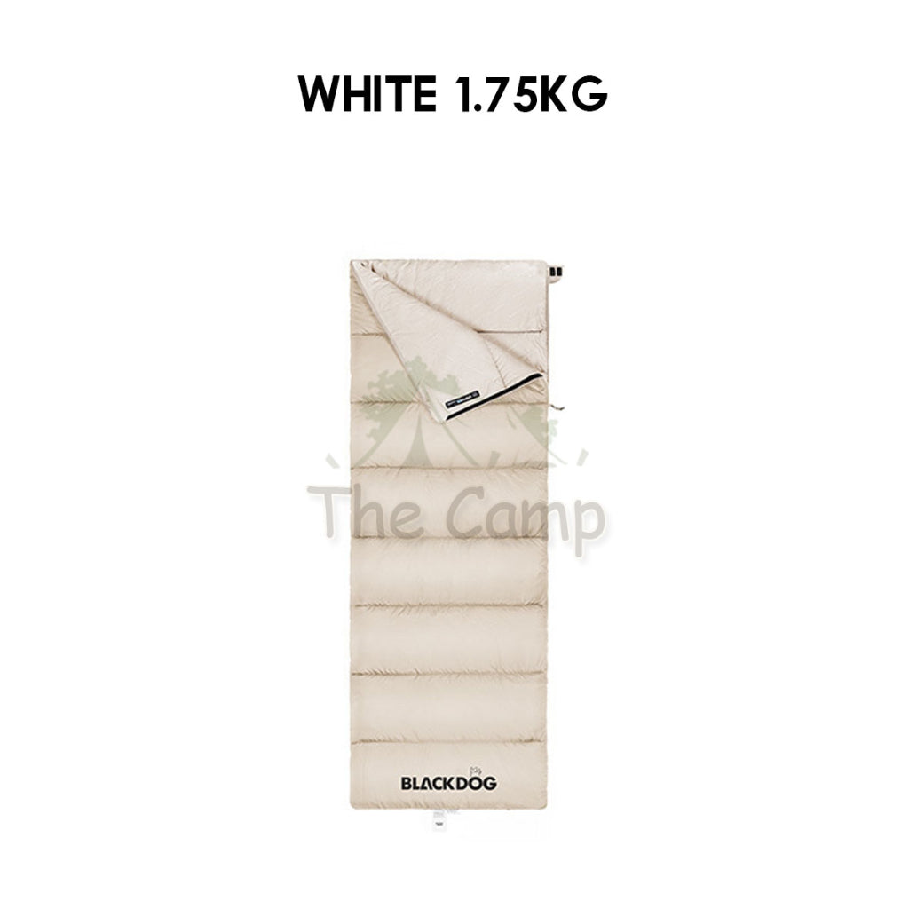 Blackdog Sleeping Bag 1.75kg 2.0kg Thickened Envelope Outdoor Camping Ultralight Travel Portable Black White BD-SD002