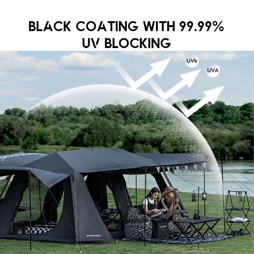 Blackdog V2 Luxury Automatic Tent 2.0 Cinema 2 Room 4 Hall Villa Projector Screen Auto Vicore Village 13 CBD2300ZP012