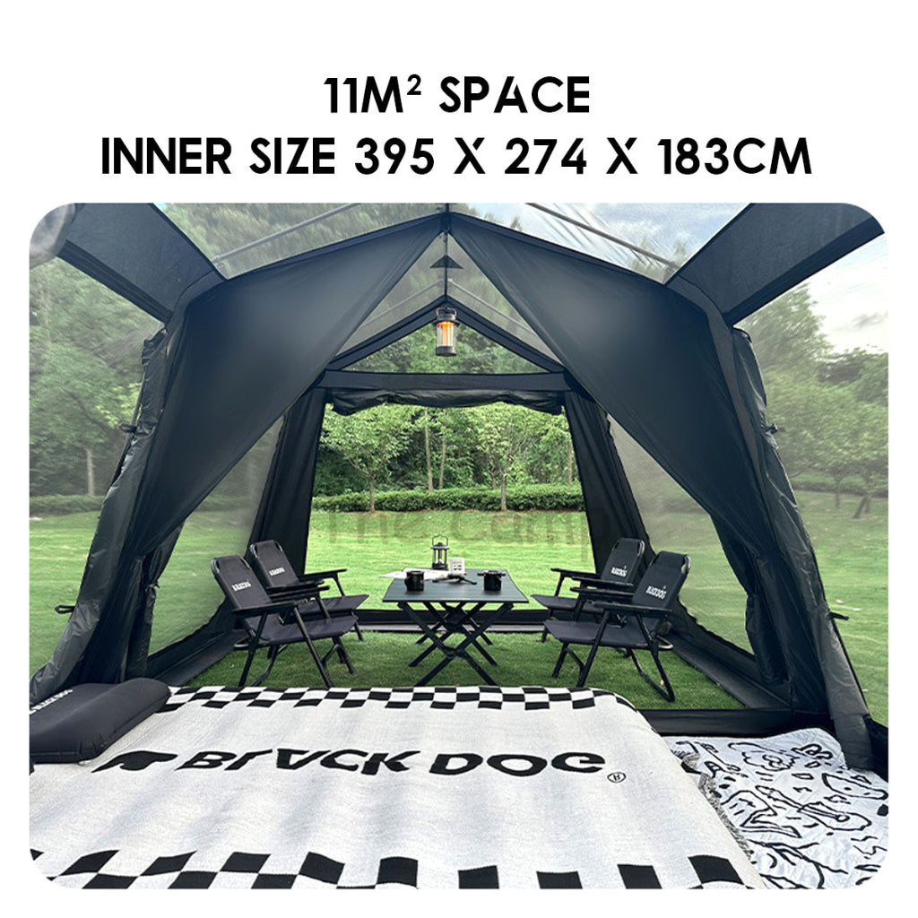 Blackdog V2 Luxury Automatic Tent 2.0 Cinema 2 Room 4 Hall Villa Projector Screen Auto Vicore Village 13 CBD2300ZP012