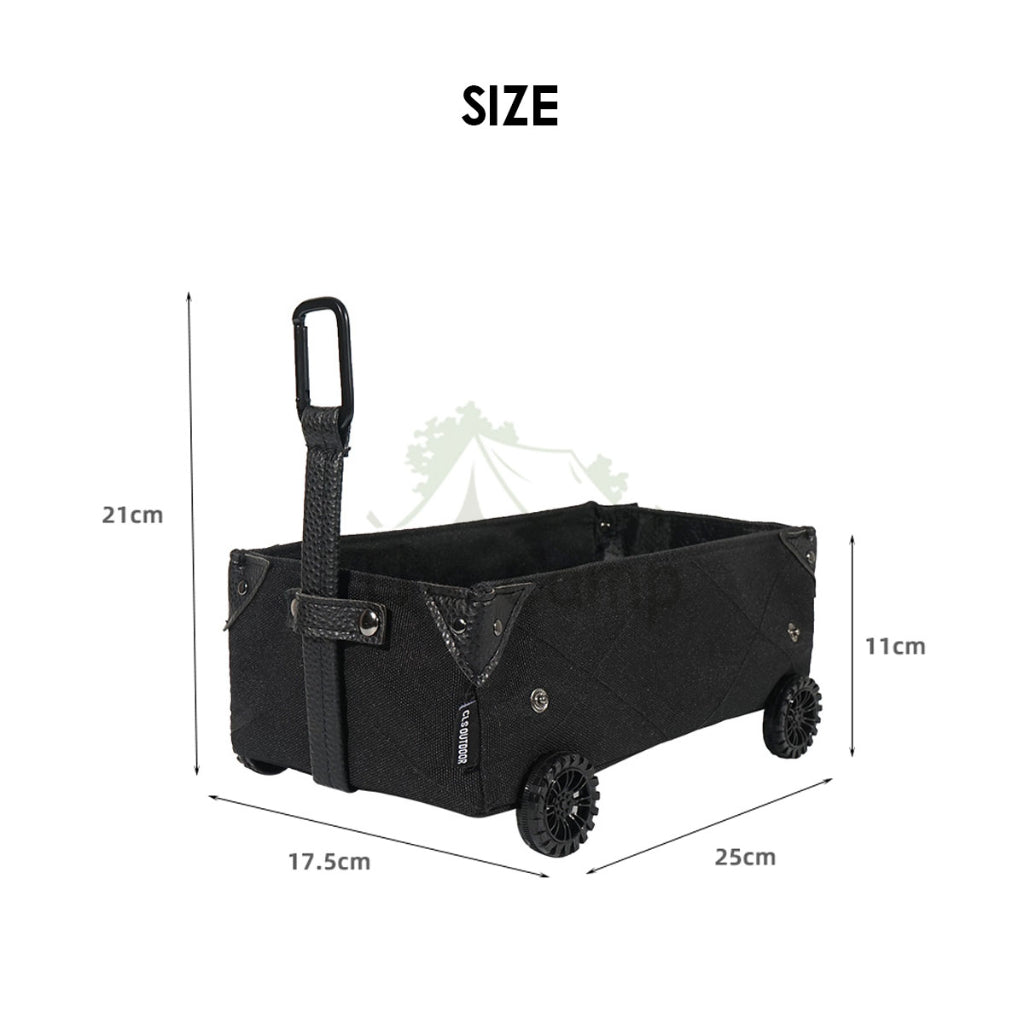 Wagon Style Storage Bag Tissue Box for Decorative Camping Outdoor Hanging Car Holder