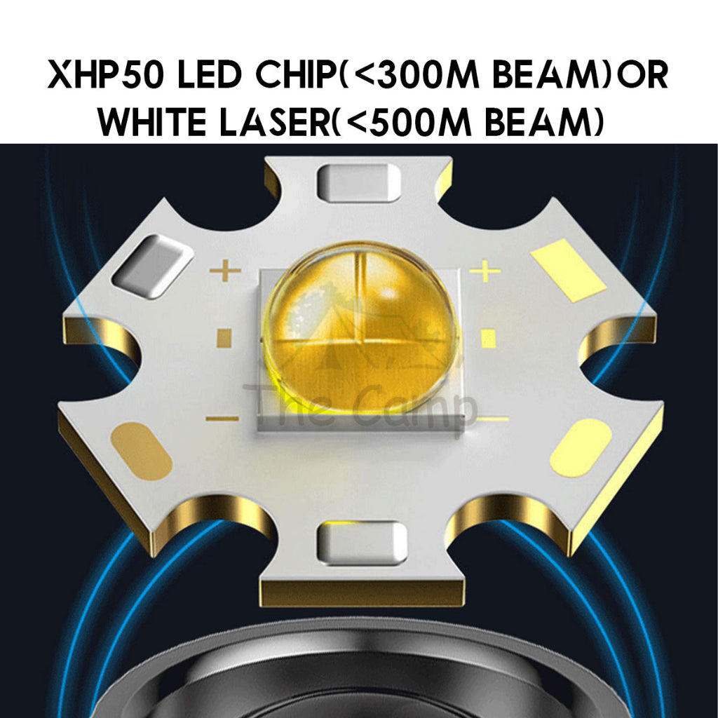 X10 Spiral Torch Light Camping Outdoor Hanging LED Lantern White Laser Atmosphere Lamp Hiking Breathing High Brightness