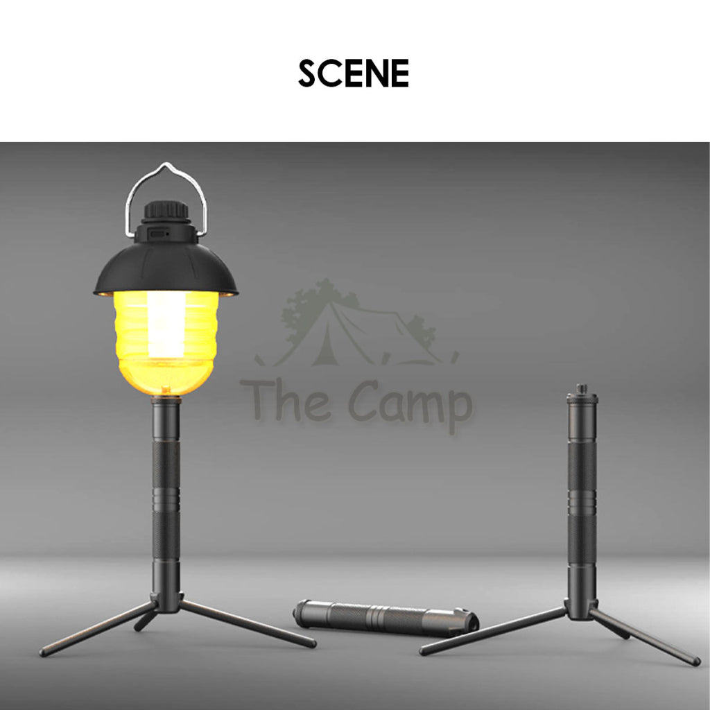 Aluminium Alloy Tripod for Lamp Light LED Outdoor Camping Compact Tactical Camera Lantern Lighthouse Blackdog Goal Zero