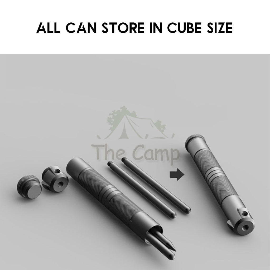 Aluminium Alloy Tripod for Lamp Light LED Outdoor Camping Compact Tactical Camera Lantern Lighthouse Blackdog Goal Zero