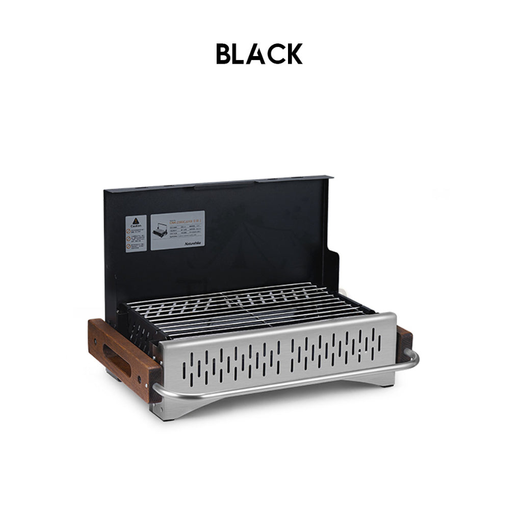 Naturehike BBQ Grill Portable Folding Enamel Coating Charcoal Grills Stove Barbecue Tabletop CNK2300CJ010