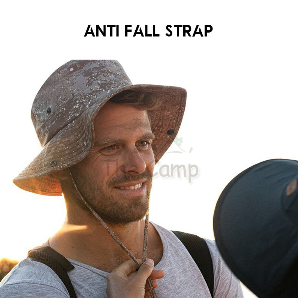 Naturehike Camo Fisherman Hat Unisex Men Women Camping Outdoors Folding Shawl Breathable Cap Hats FS532