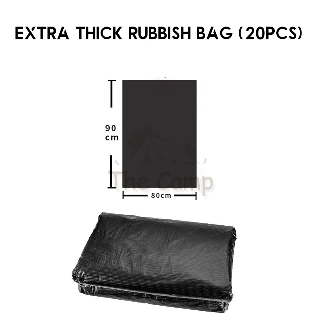 Foldable Standing Bag 64L Large Outdoor Camping Rubbish Garbage Rack Laundry Bags Black Folding Compact Size Garbage