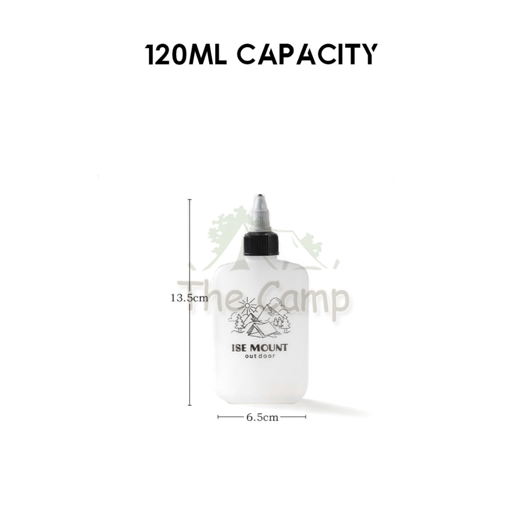 Outdoor Condiment Bottle Oil Funnel Corong Minyak Seasoning Soy Sauce Container Outdoor Camping BBQ Picnic Travel
