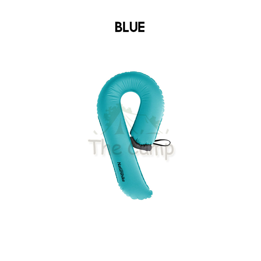 Naturehike U Shape Inflatable Travel Pillow Long Neck Multifunction Air Pillow Bolster Eye Mask Phone Holder NH20ZT004
