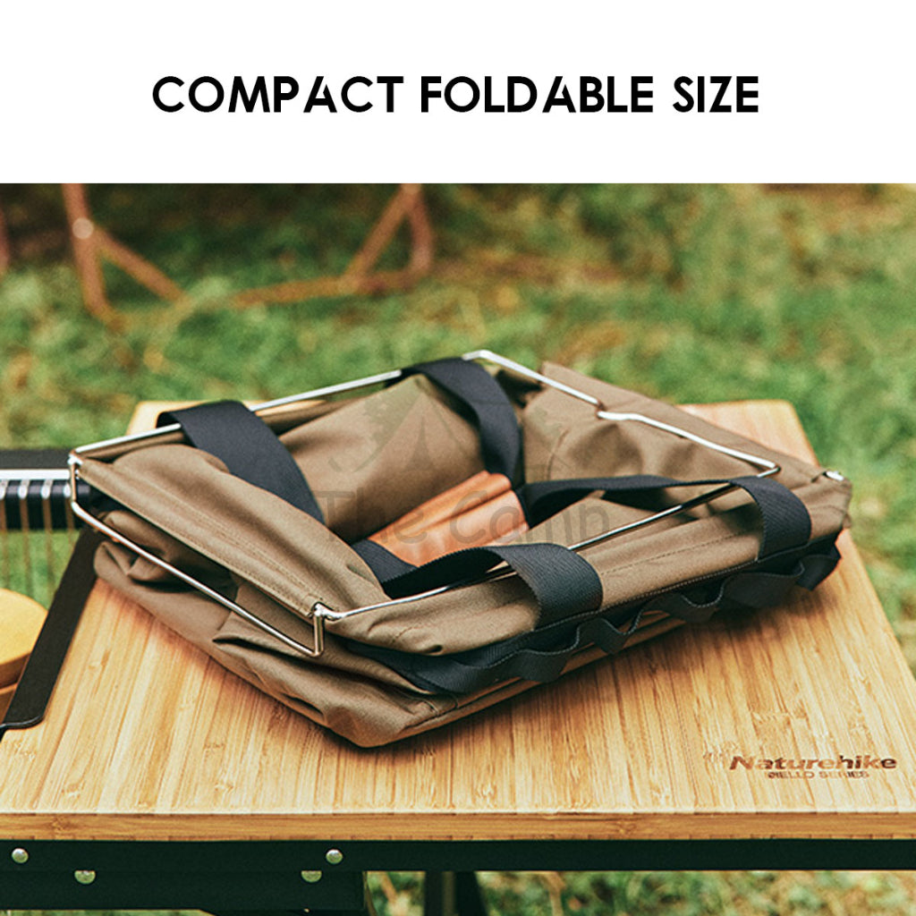 Naturehike Oxford Cloth Storage Bag 20L Basket Steel Frame Camping Outdoor Tarp Nail Peg Table Chair Rope Tent NH22SNX02