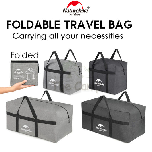 Naturehike Camping Foldable Storage Bag 45L 100L Litre  Lightweight Duffle Travel Luggage Light Hiking Family NH17S021