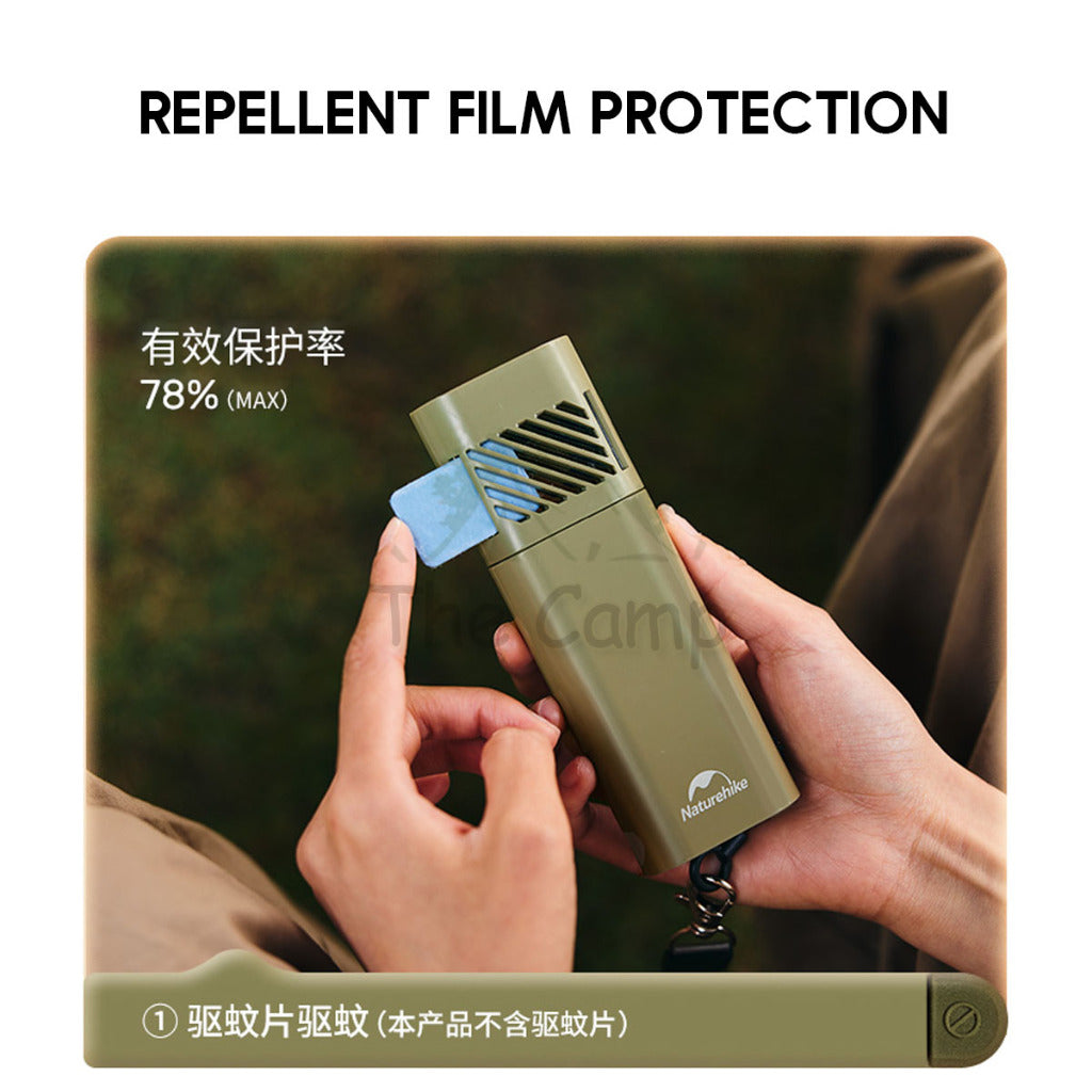 Naturehike Mosquito Repellent Flashlight Portable Outdoor Camping Waterproof Lamp Repeller Light Lamp UV CNH22DQ021