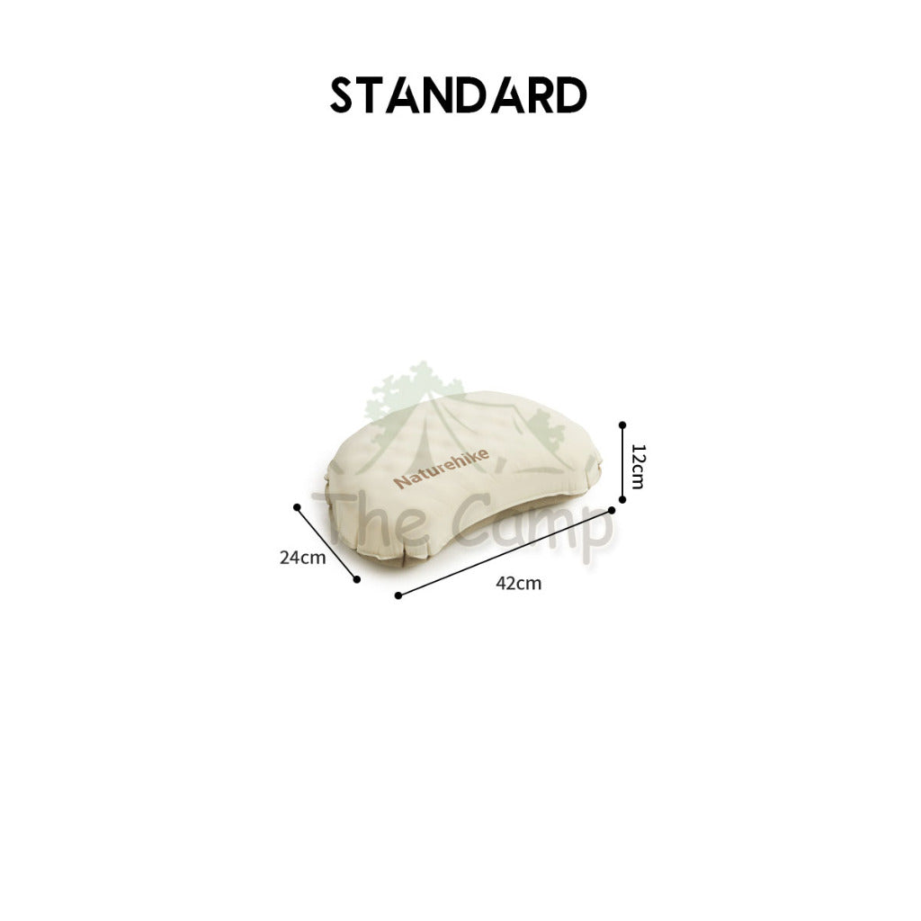 Naturehike 2 in 1 Sponge + Air 3D Pillow Adjustable Height Travel Outdoor Camping Neck Sleeping Bag Bed CNK2300DZ024