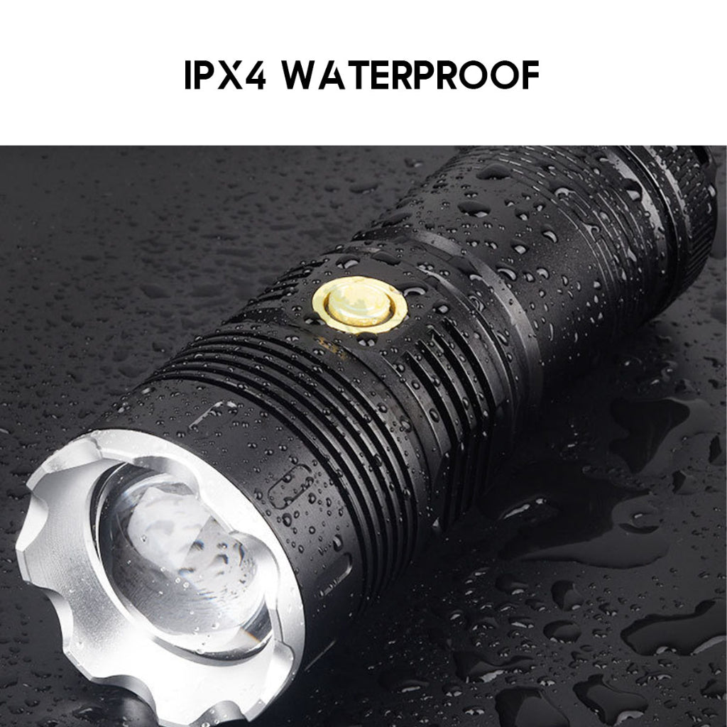 X57 White Laser Torch Light 5000mah Zoomable LED Lamp Tactical Camping Outdoor Lantern High Brightness Ultrar Bright