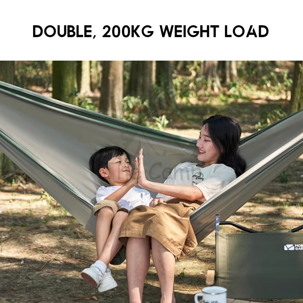 Mobi Garden Double Hammock Camping Outdoor Ultralight Hanging Bed with Bag Pouch NX22681002