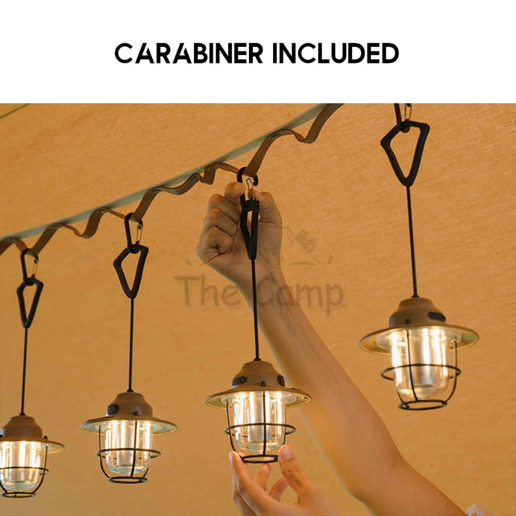 Shinetrip Mini Retro Lamp Outdoor Camping LED Mini Light Atmosphere Atmospheric Lantern Lampu 05 Series A473 Pine Cone