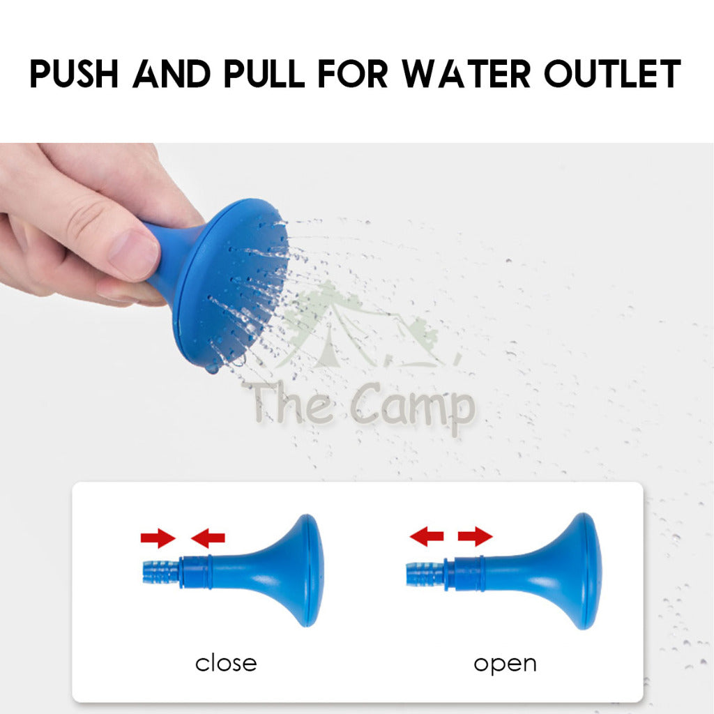Naturehike Solar Heater Shower Bag 20L Camping Outdoor Bath Equipment Head Switchable Heating Hydration Pack NH21SJ032
