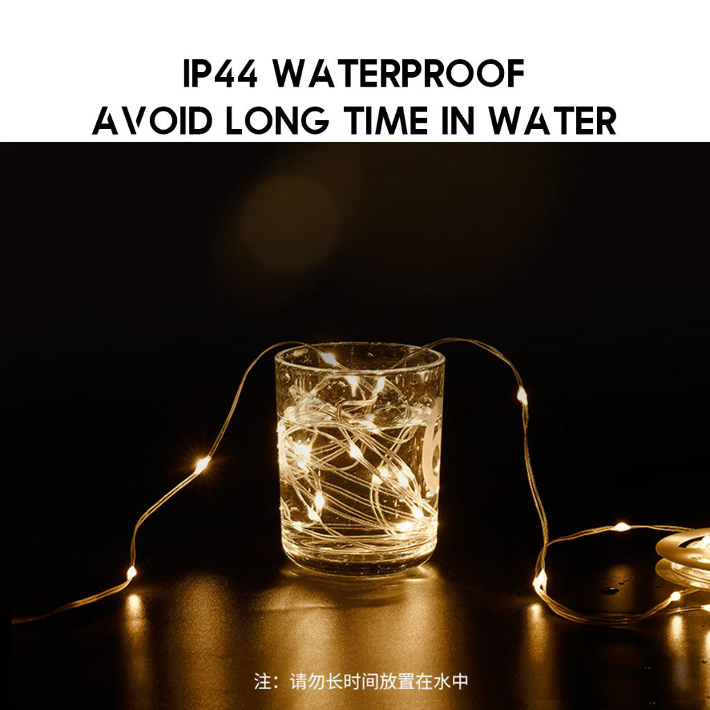 Naturehike Atmosphere String Light Waterproof Outdoor Camping Hanging Tent Lamp Wind Rope Latern Multimode CNH22DQ019