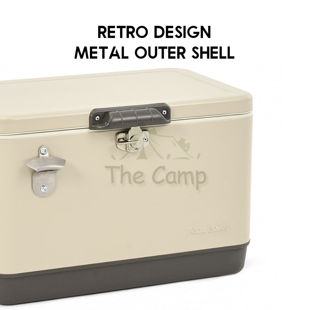 Naturehike Portable LS Cooler Box Retro Ice Box Camping Outdoor Picnic Refrigerator 24 48 hours 29L 51L CNH22CJ10001