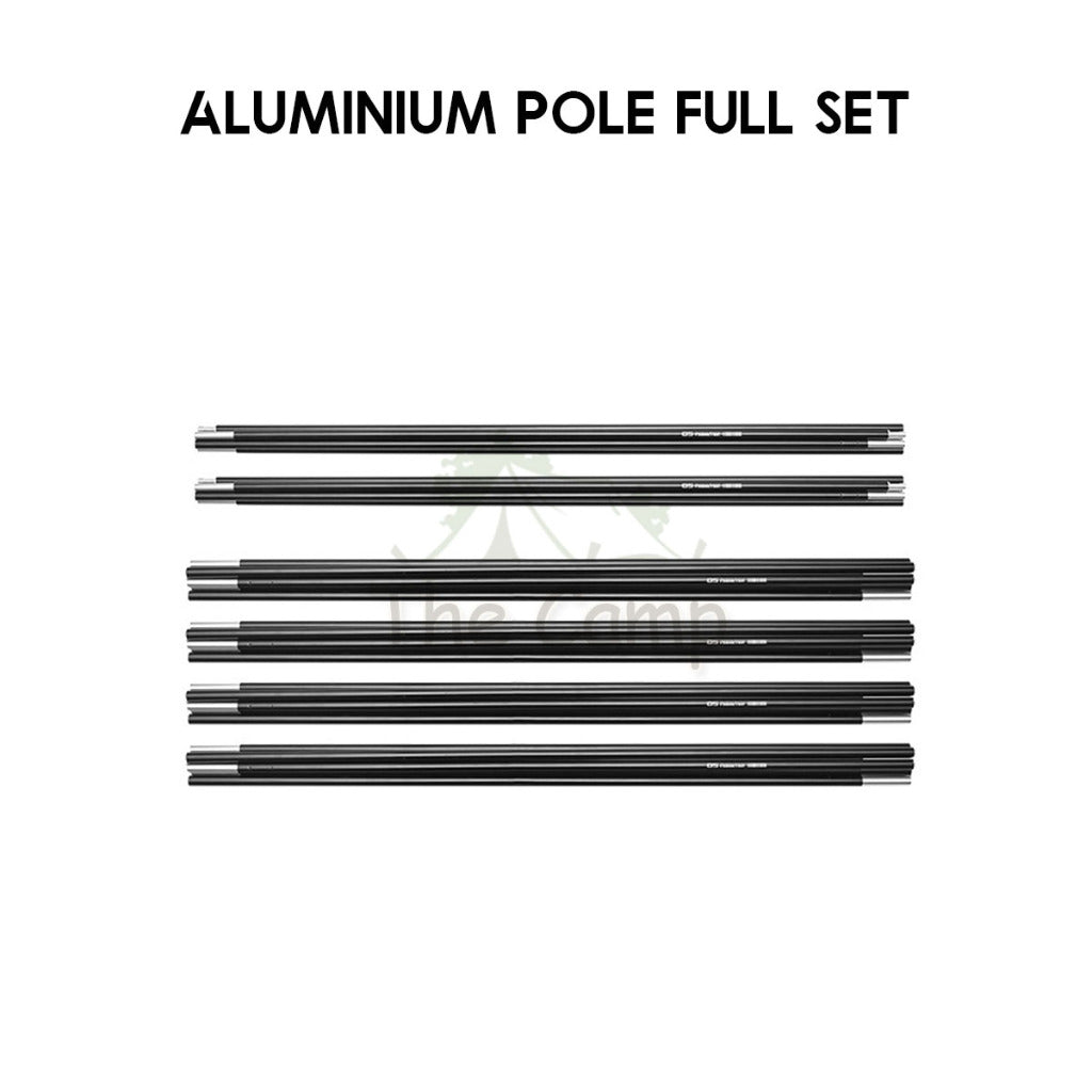 Shinetrip Dome Shelter Pole Accessories Aluminium Alloy Top Pole Side Pole