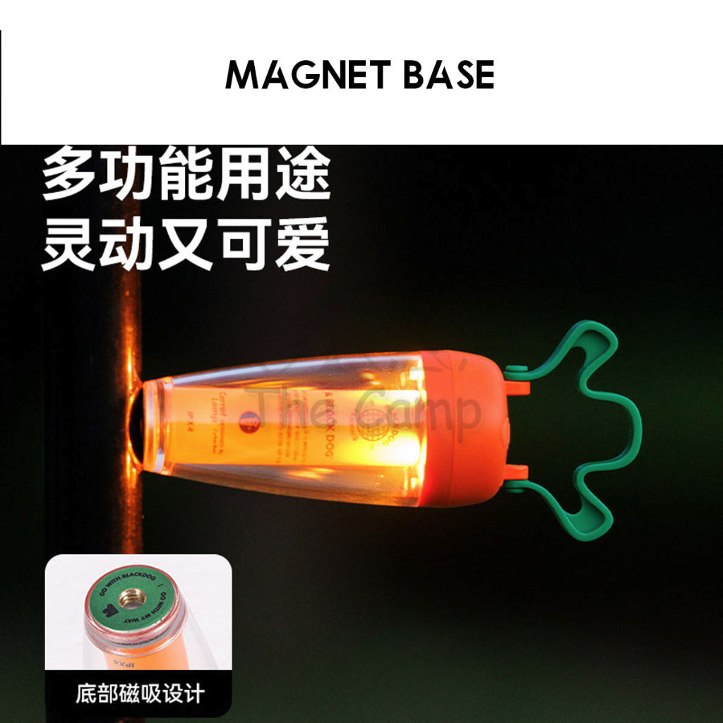 Blackdog Carrot Lamp Radish Light LED Camping Outdoor Lantern Atmosphere Tent Light CBD2450ZM014