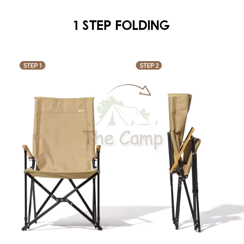 Mobi Garden Foldable High Back Chair Highback Camping Moon Chair Folding Hiking Tent Nail Peg Flysheet Table NX21665034