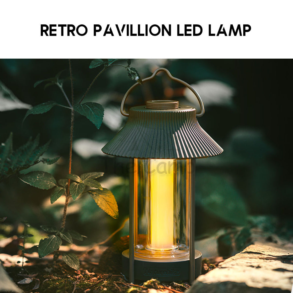Naturehike Retro Pavilion Camping Light 4000 mAh Outdoor Lantern Lamp Lighting IPX4 Waterproof ShanTing CNK2300DQ013