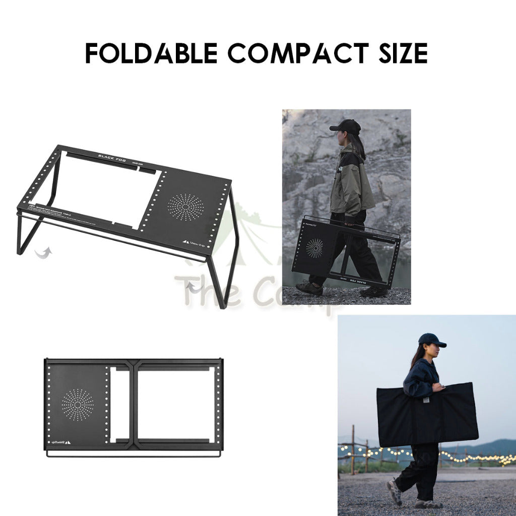 Shinetrip IGT Combination Table Module Outdoor Camping Plate Dish Rack Soto Stove Lamp Pole Spider Star Panel Tea Tray