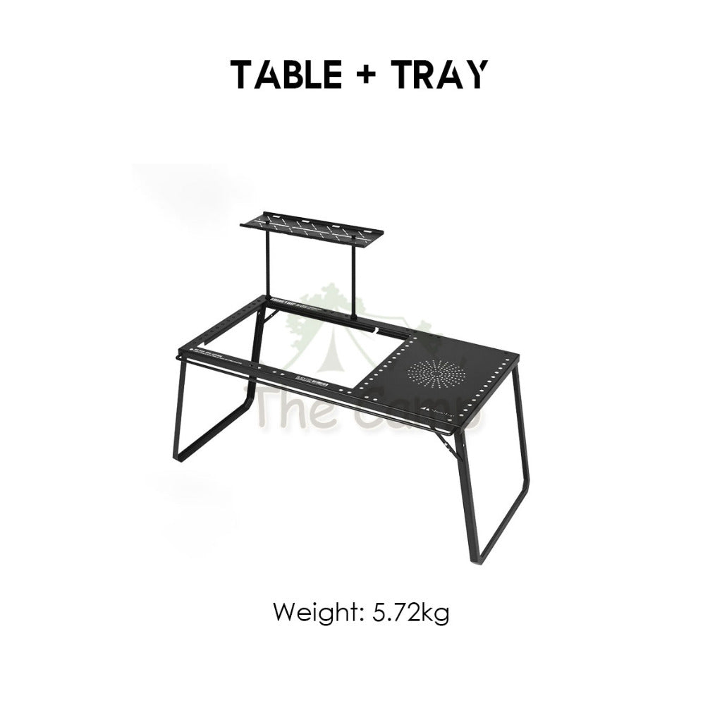 Shinetrip IGT Combination Table Module Outdoor Camping Plate Dish Rack Soto Stove Lamp Pole Spider Star Panel Tea Tray