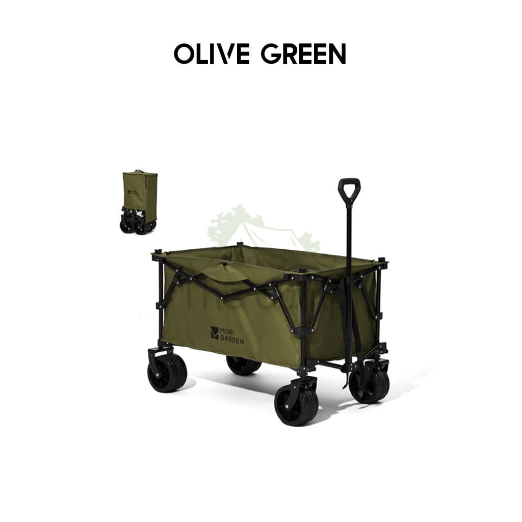 Mobi Garden X200 Trolley Wagon Cart 200L 10cm Thick Wheel 7 Inch Camping Portable Table Top NX23689007