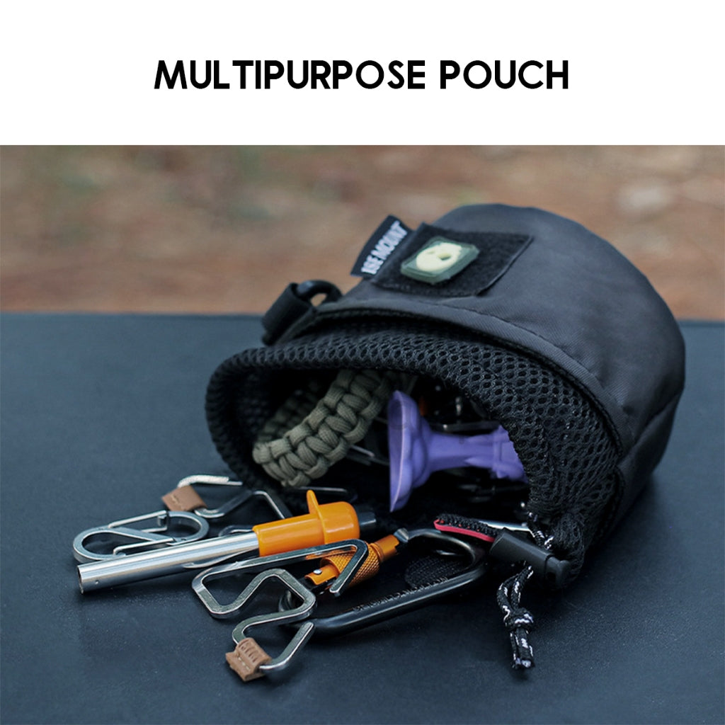 Screw Type Butane Gas Pouch Cover Bag Camping Outdoor Alpine Flat Fat Gas Can Multipurpose Carry Beg Stove Cooking