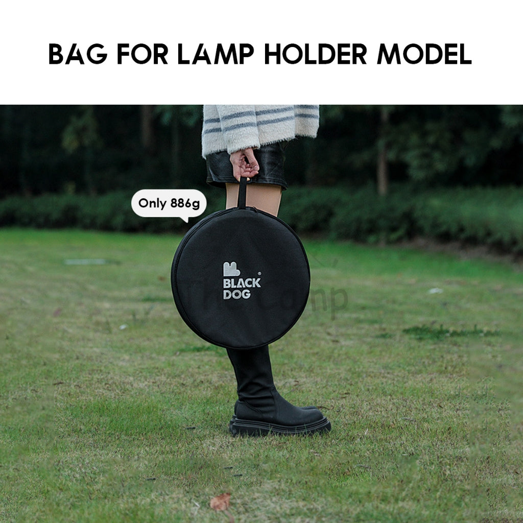 Blackdog Adjustable Small Round Table ABS Acrylic Outdoor Camping With Bag Lamp Holder CBD230JJ029 CBD2300JJ028