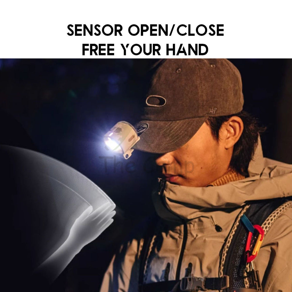 Naturehike Multipurpose Mini Hat Clip Light Outdoor Camping Lamp Flashlight Headlight Lantern Magnet CNK2300DQ01