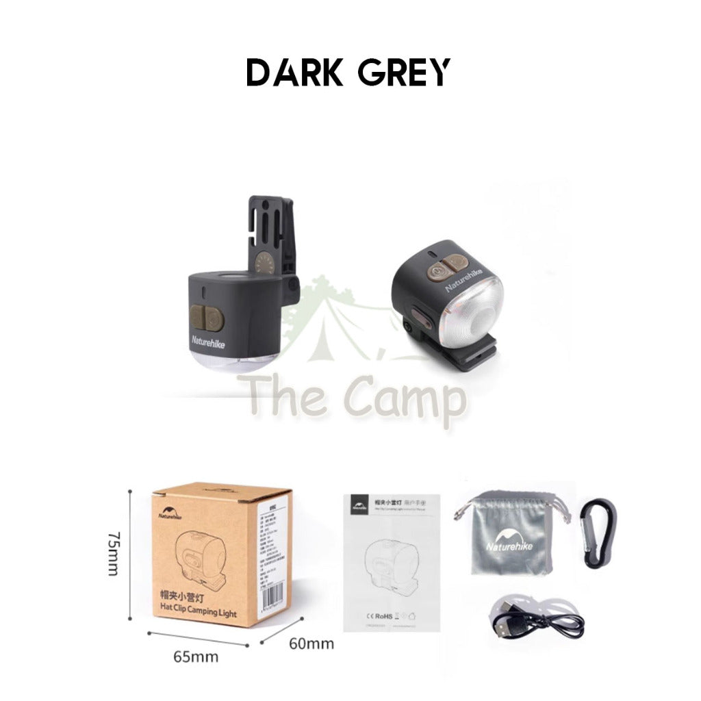 Naturehike Multipurpose Mini Hat Clip Light Outdoor Camping Lamp Flashlight Headlight Lantern Magnet CNK2300DQ01