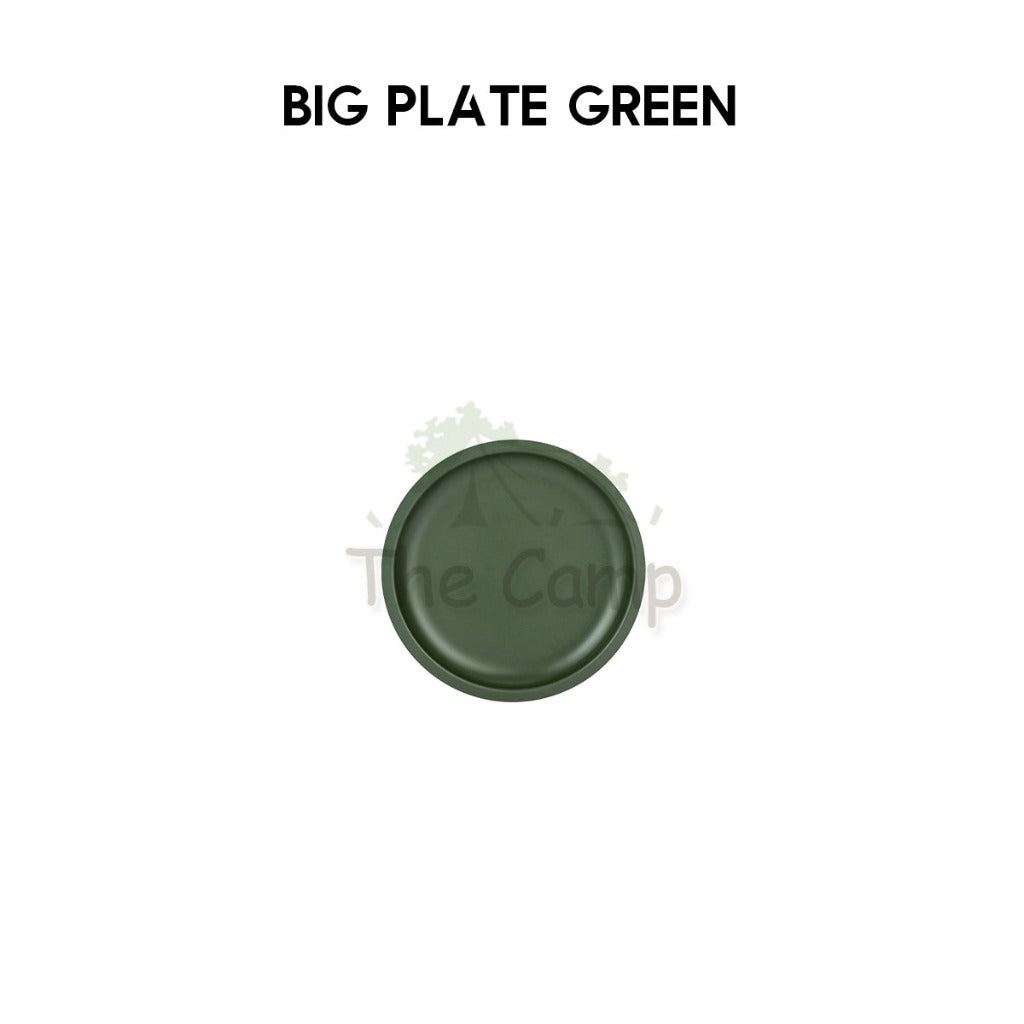 Retro Aluminium Tableware Plate Bowl Cup Mug Outdoor Camping Cookware Black Green Khaki Stove Cookware