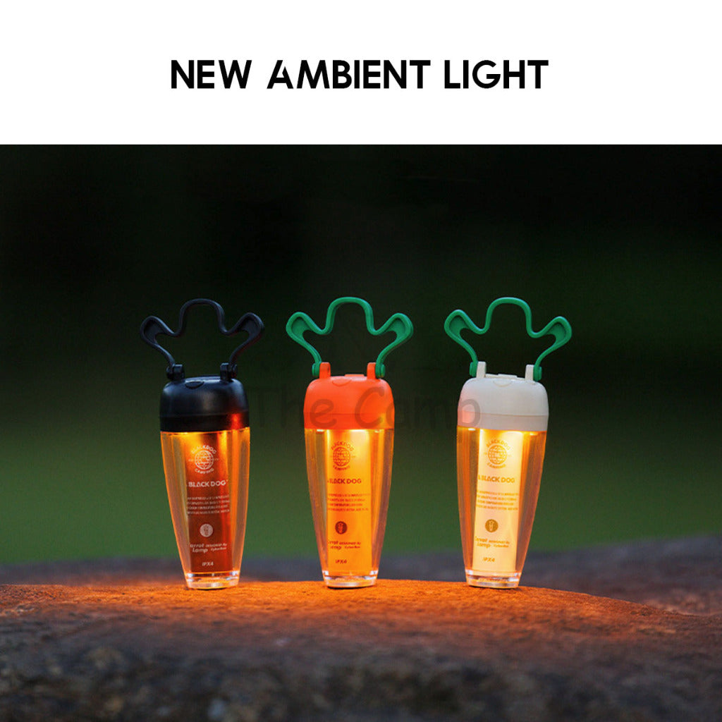 Blackdog Carrot Lamp Radish Light LED Camping Outdoor Lantern Atmosphere Tent Light CBD2450ZM014