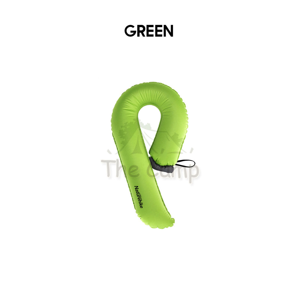 Naturehike U Shape Inflatable Travel Pillow Long Neck Multifunction Air Pillow Bolster Eye Mask Phone Holder NH20ZT004