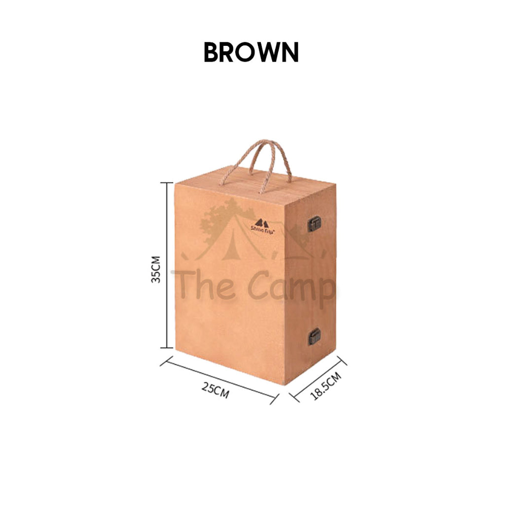 Shinetrip Outdoor Seasoning Cabinet Portable Picnic Spice Rack Ingredient Box Camping BBQ Equipment Cooking