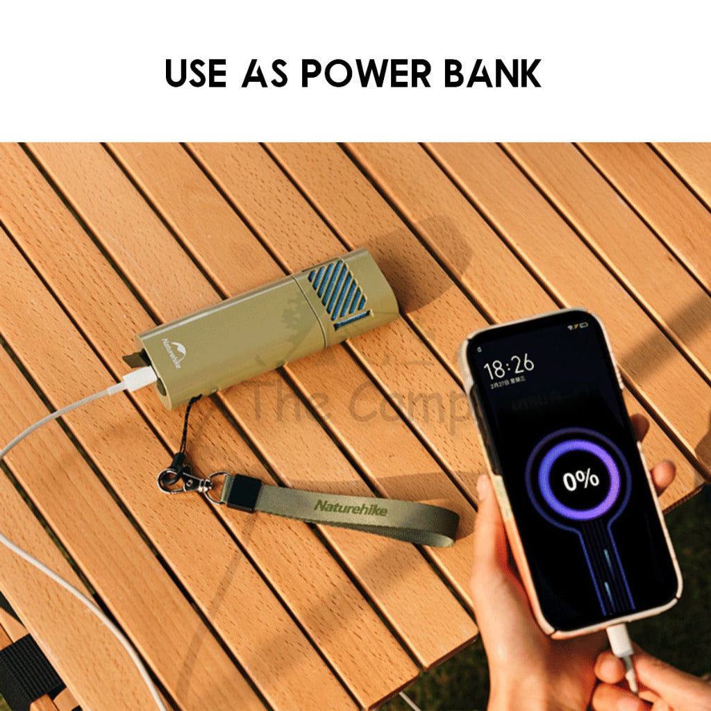 Naturehike Mosquito Repellent Flashlight Portable Outdoor Camping Waterproof Lamp Repeller Light Lamp UV CNH22DQ021