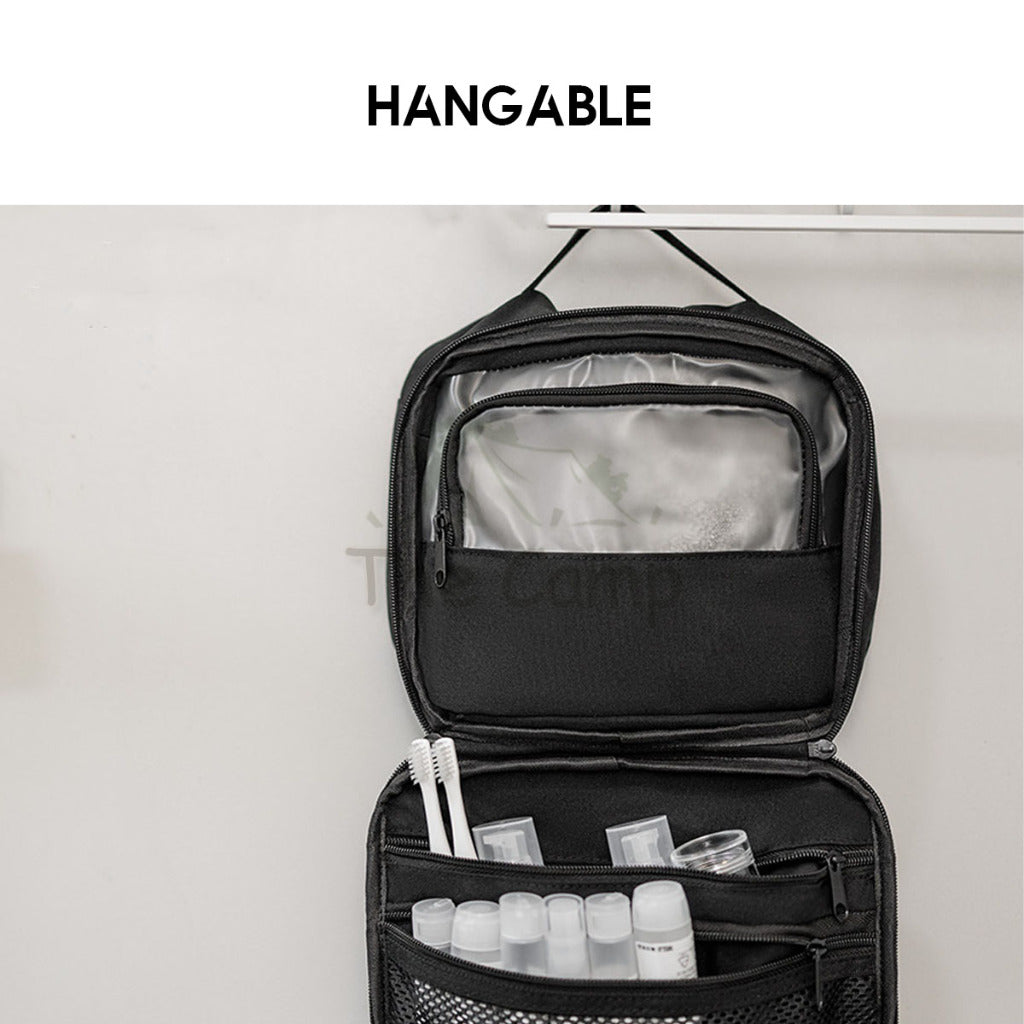 Blackdog Toiletry Bag Outdoor Camping Business Trip Wash Bag Travel For Waterproof Cosmetic Black Lipstick CBD2300SN021