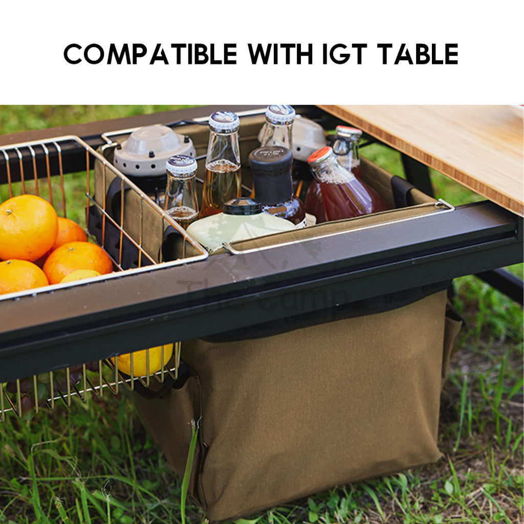 Naturehike Oxford Cloth Storage Bag 20L Basket Steel Frame Camping Outdoor Tarp Nail Peg Table Chair Rope Tent NH22SNX02