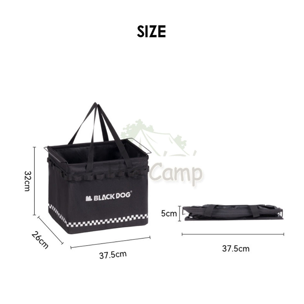 Blackdog Foldable 31L Storage Bag Camping Basket Outdoor Equipment Stove Gas Organizer Cookware CBD2300SN022