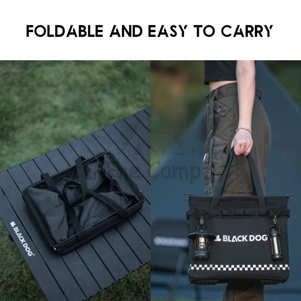 Blackdog Foldable 31L Storage Bag Camping Basket Outdoor Equipment Stove Gas Organizer Cookware CBD2300SN022