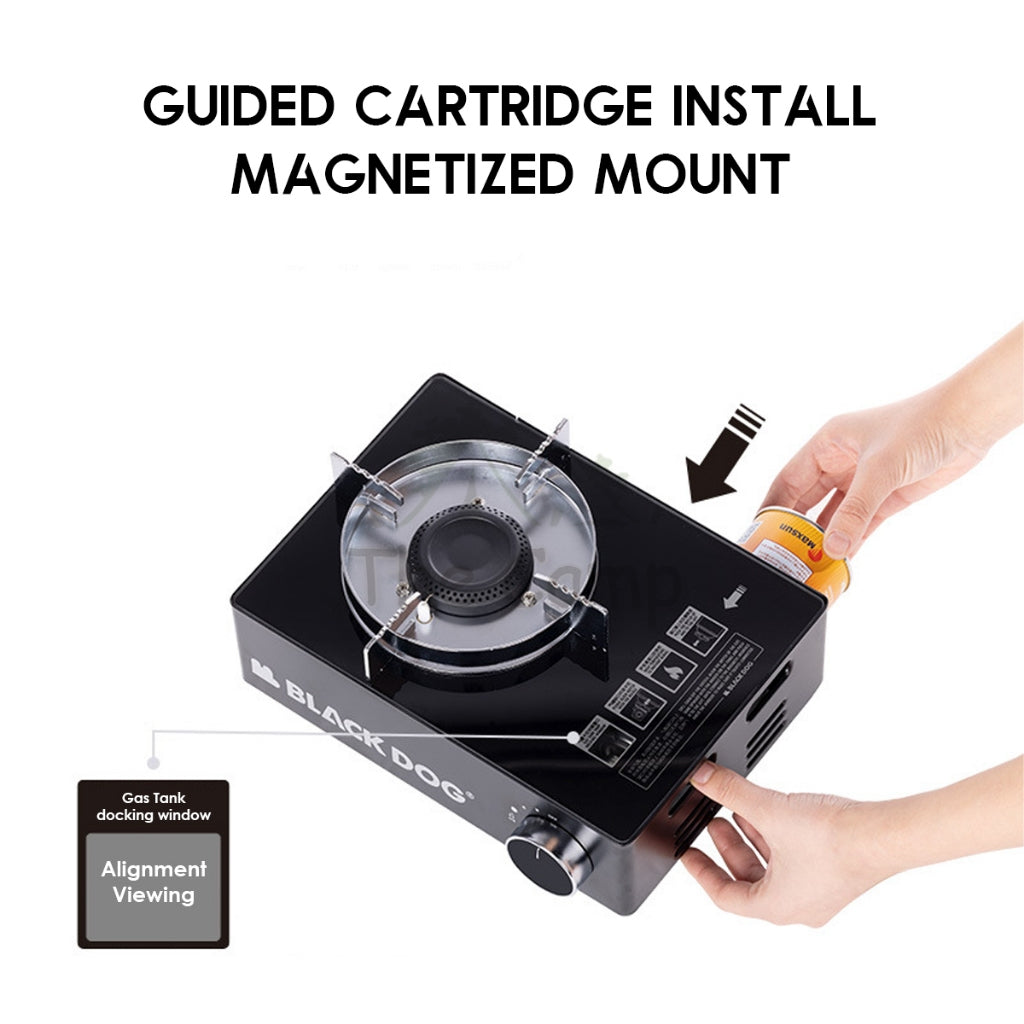 Blackdog Cassette Gas Stove Mini 3100W / 3500W Overpressure Protection Grill Steamboat CBD2300CW013 CBD2300012