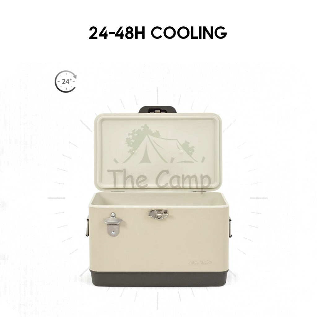 Naturehike Portable LS Cooler Box Retro Ice Box Camping Outdoor Picnic Refrigerator 24 48 hours 29L 51L CNH22CJ10001