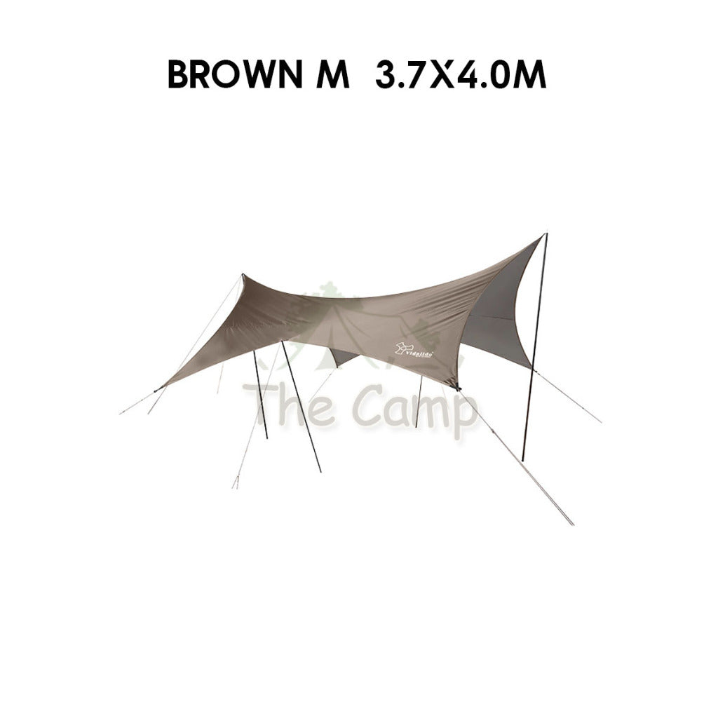 Vidalido Twilight Butterfly Tarp Waterproof UPF12500+ TI Silver Coating Limited Edition Outdoor Camping